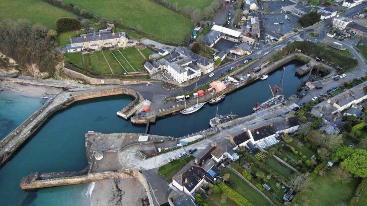 Hotel Stunning Yacht Sea Lion in Charlestown Harbour, Cornwall Exterior foto